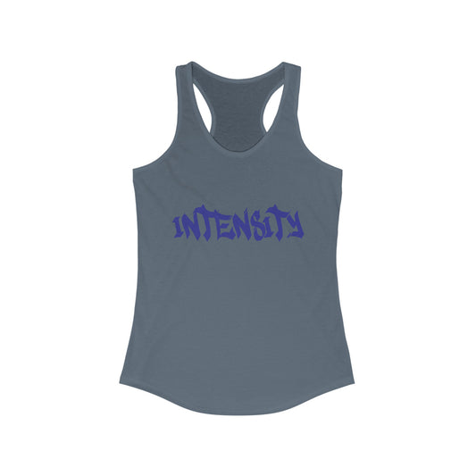 Women's "INTENSITY" Women's Tank Top (Blue)