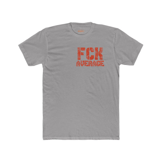 Women's "FCK Average" Shirt (Orange)