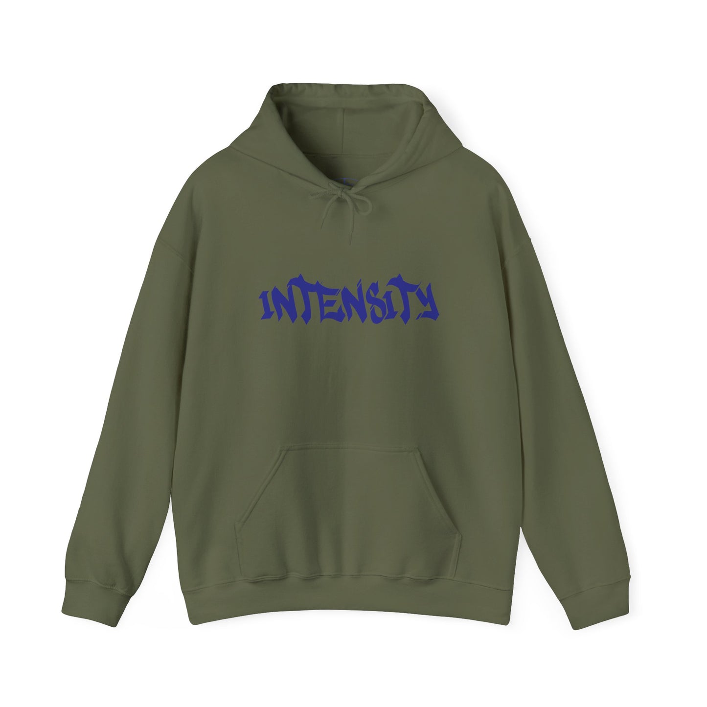 Men's "INTENSITY" Heavy Hoodie (Blue)
