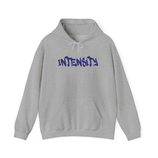 Men's "INTENSITY" Heavy Hoodie (Blue)