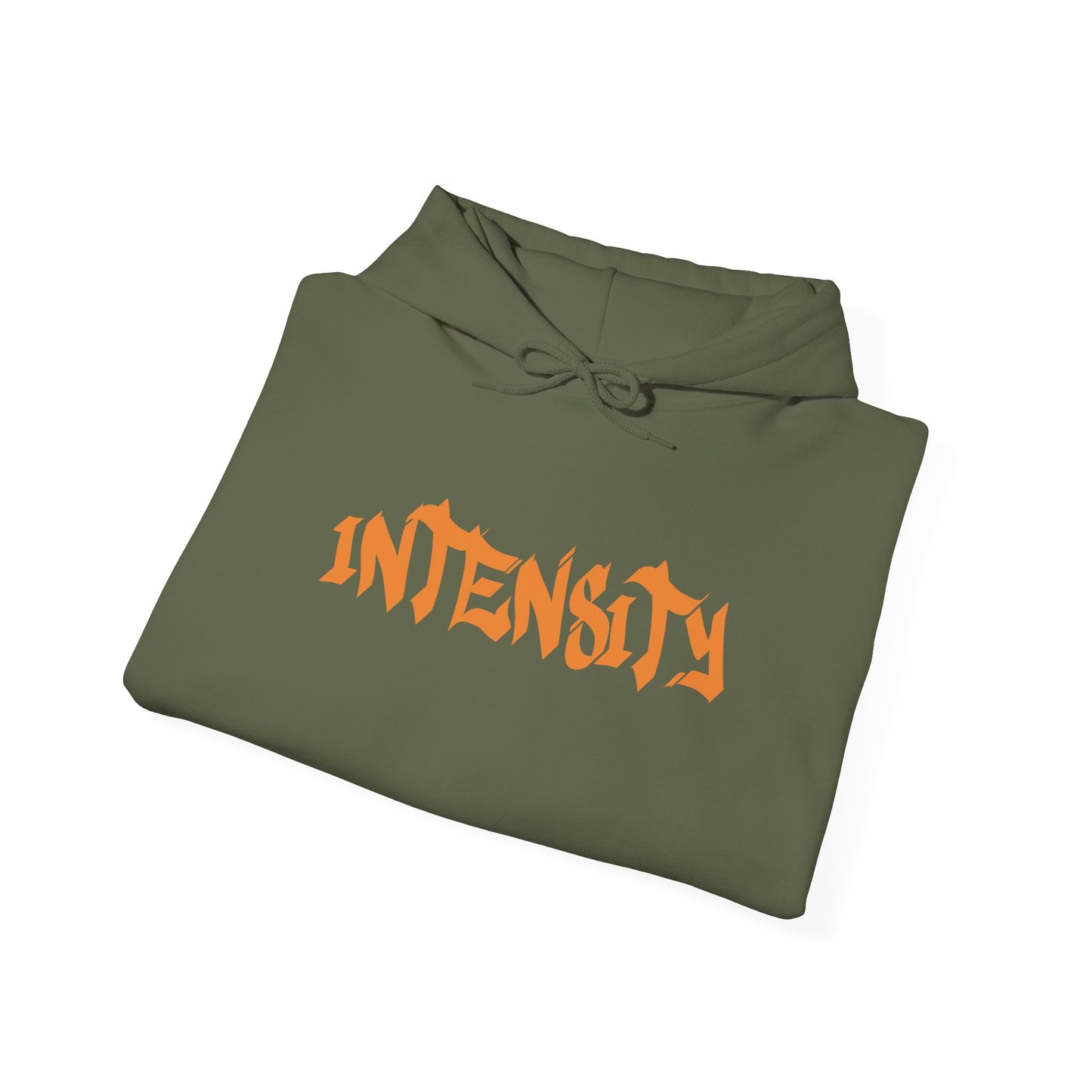 Women's "INTENSITY" Heavy Hoodie (Orange)