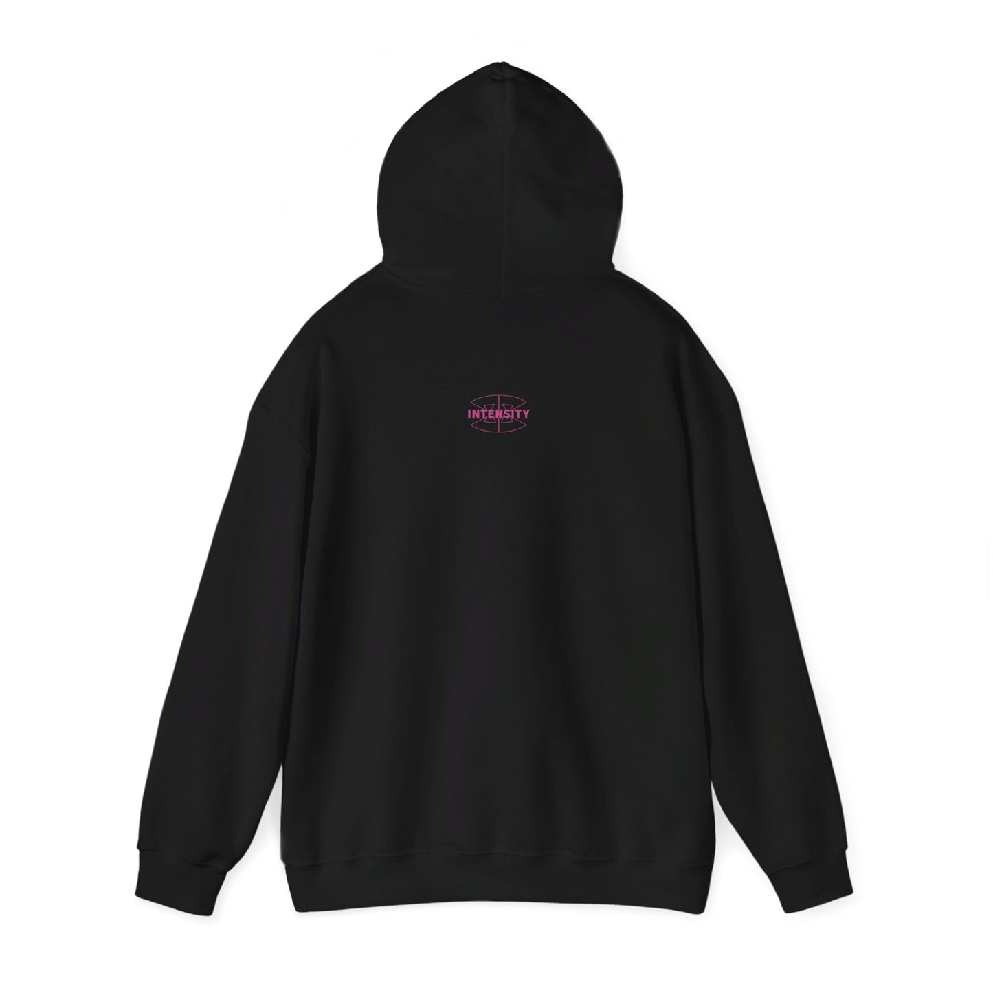 Men's "INTENSITY" Heavy Hoodie (Hot Pink)