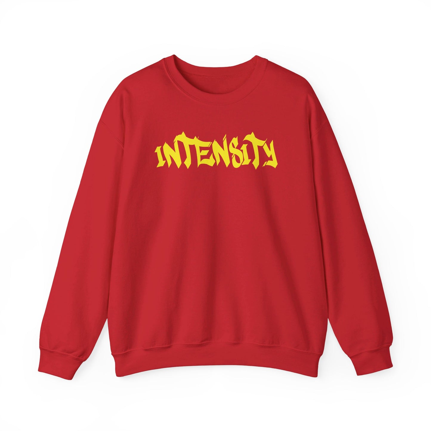 Women's "INTENSITY" Crewneck Sweatshirt (Yellow)