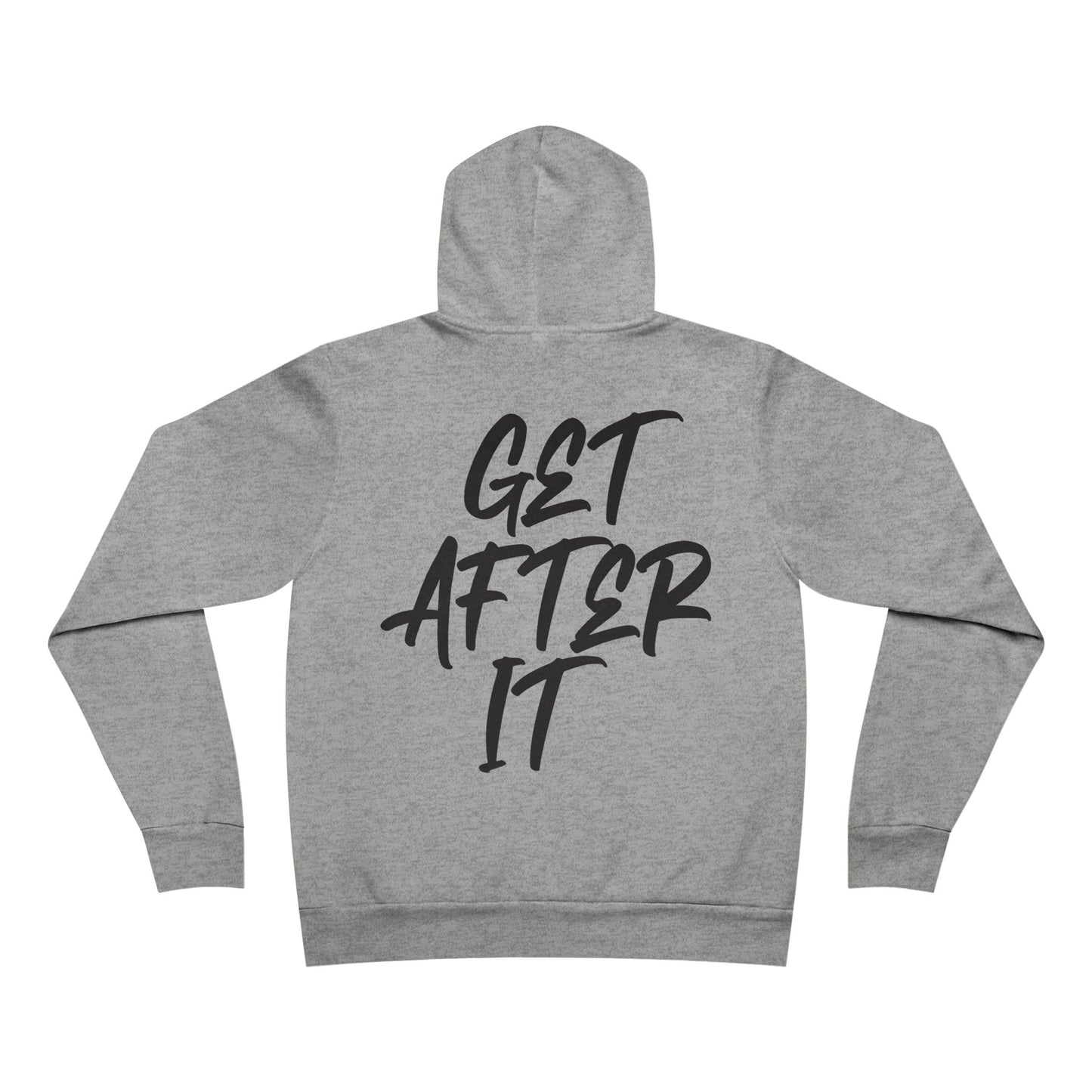 Women's "Get After It" - V1 Regular Hoodie (Black)