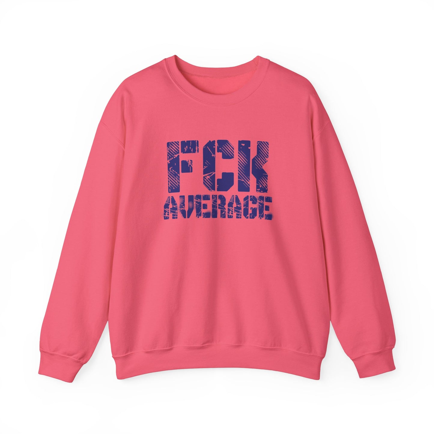 Women's "FCK Average" Crewneck (Blue)