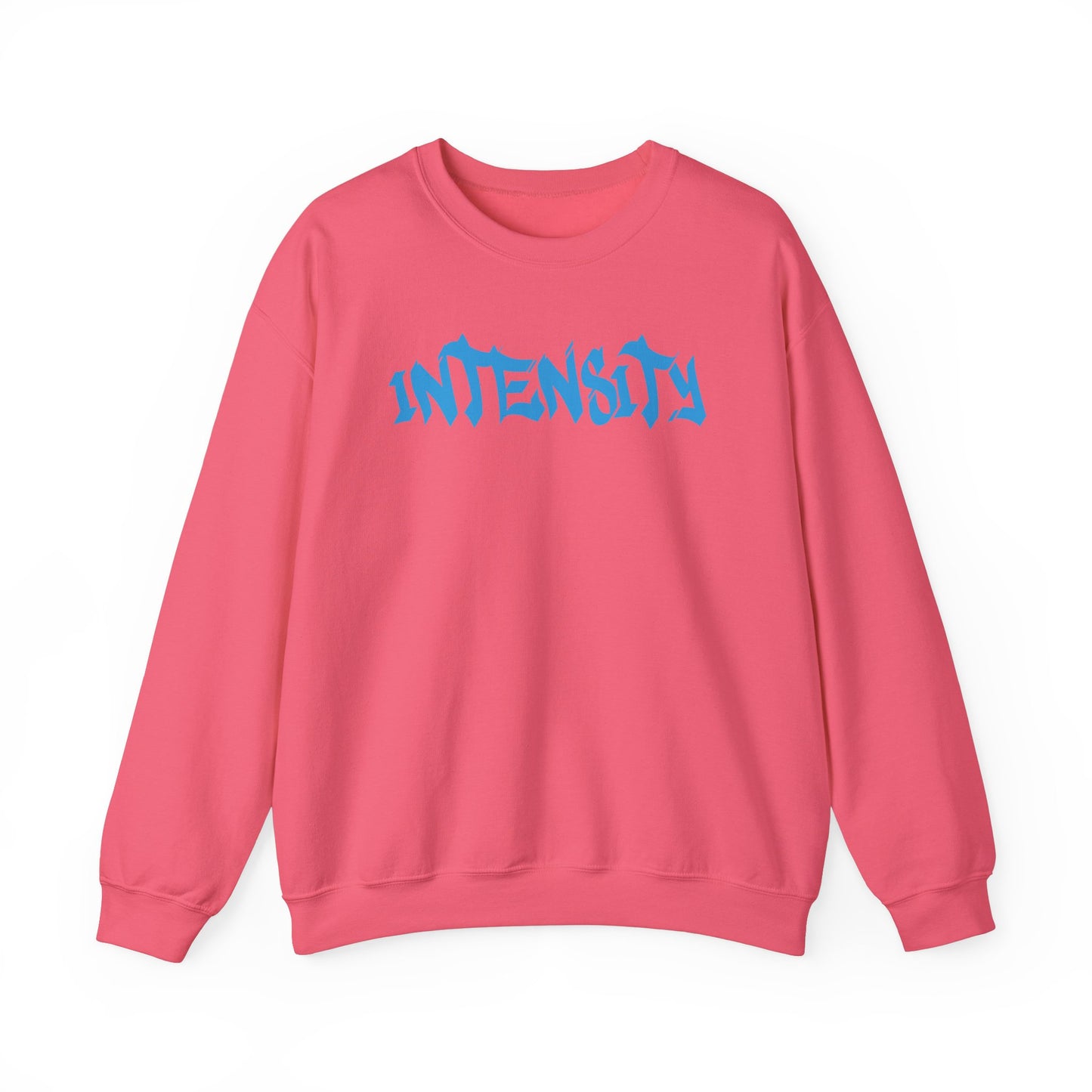 Women's "INTENSITY" Crewneck Sweatshirt (Baby Blue)