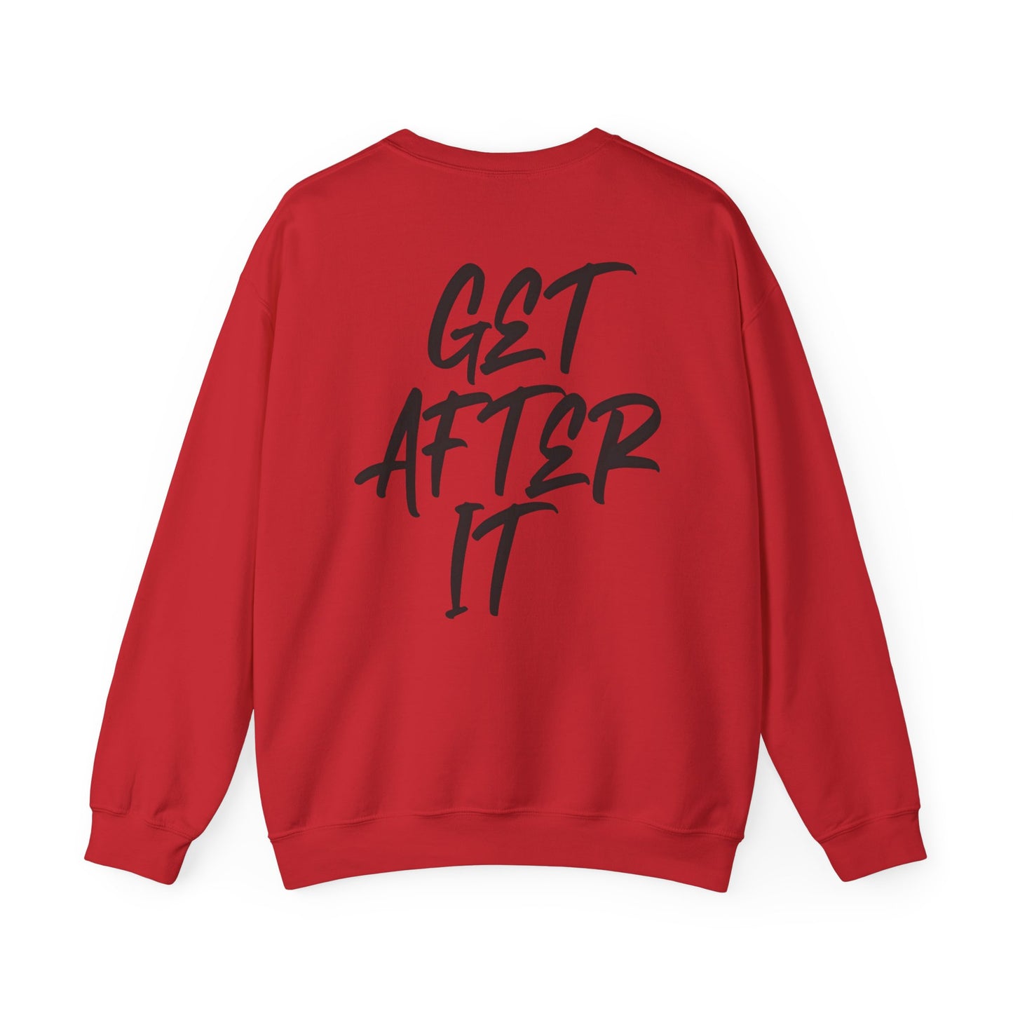Men's "Get After It" - V1 Crewneck Sweatshirt (Black)