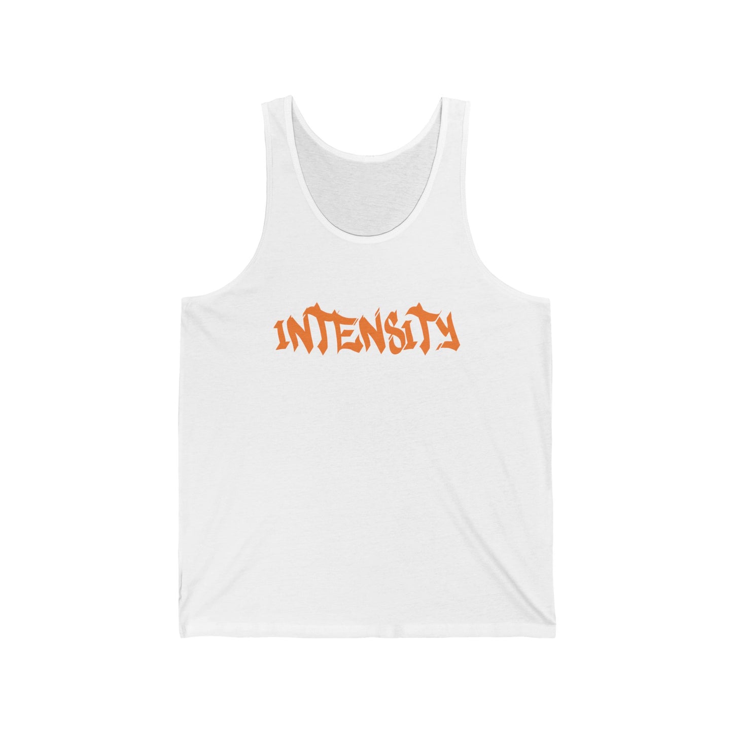 Men's "INTENSITY" Jersey Tank (Orange)