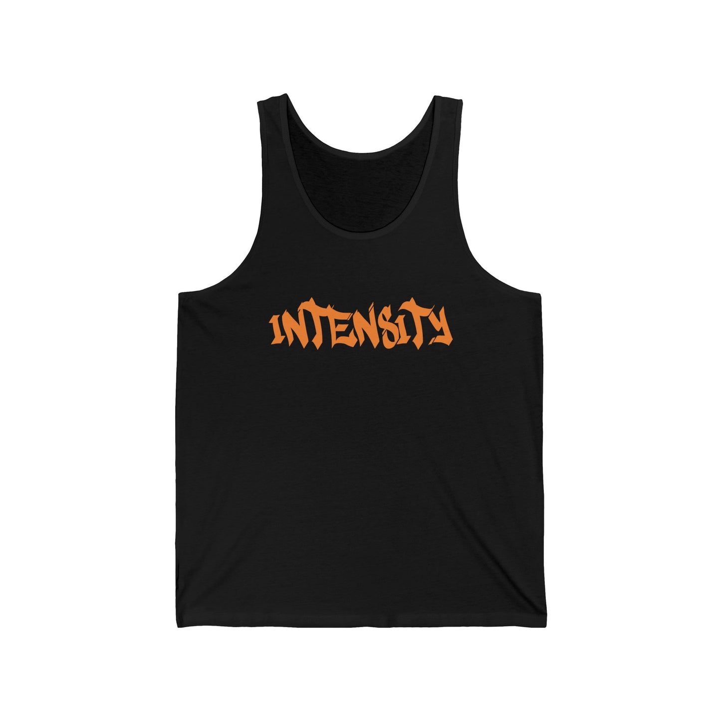 Men's "INTENSITY" Jersey Tank (Orange)