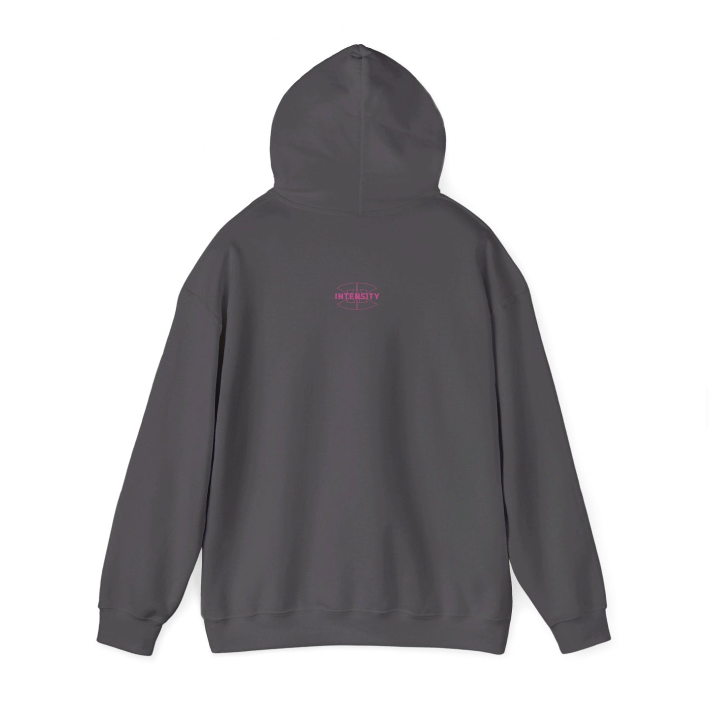 Men's "INTENSITY" Heavy Hoodie (Hot Pink)