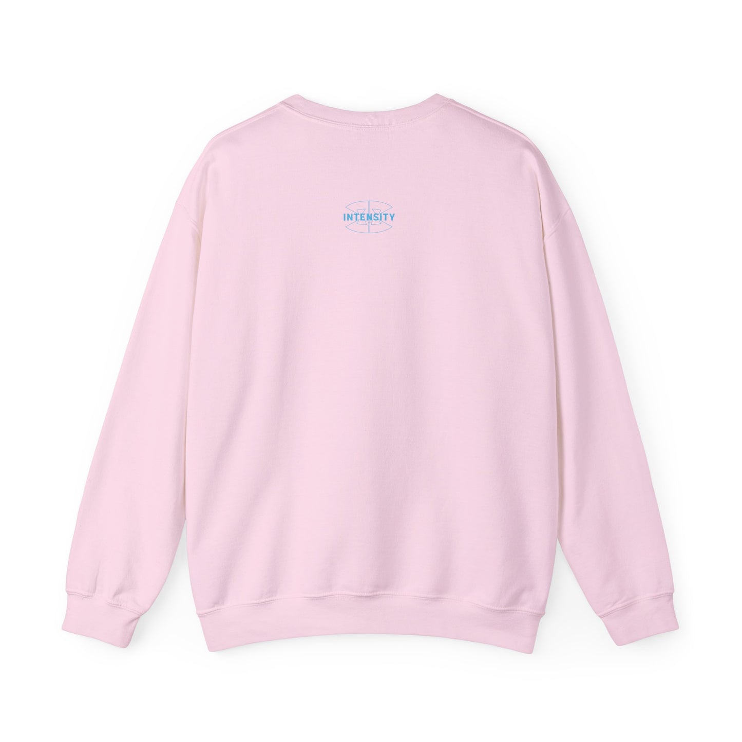 Women's "INTENSITY" Crewneck Sweatshirt (Baby Blue)