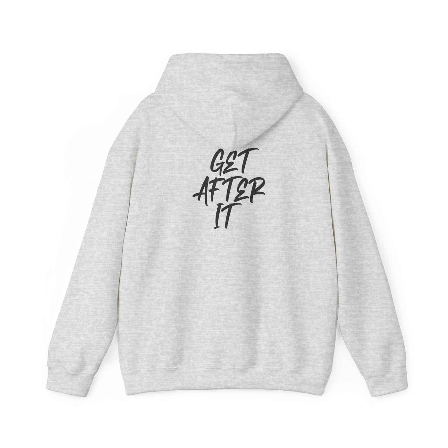 Women's "Get After It" V1 Heavy Hoodie (Black)