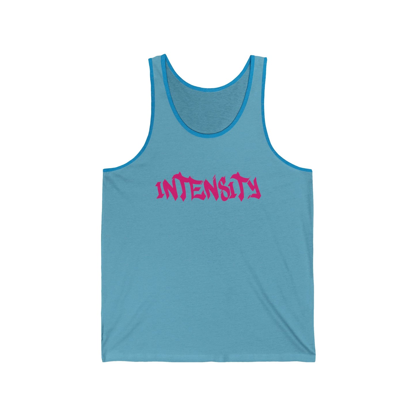 Men's "INTENSITY" Jersey Tank (Hot Pink)