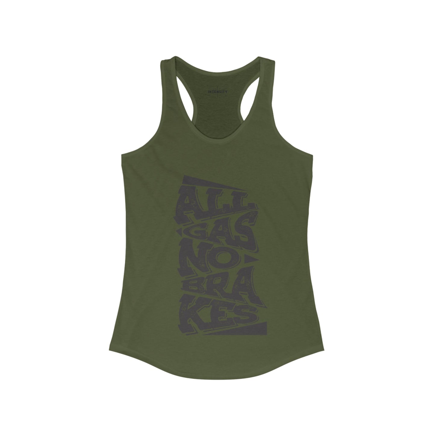 Women's Tank Top - All Gas No Breaks (Black)