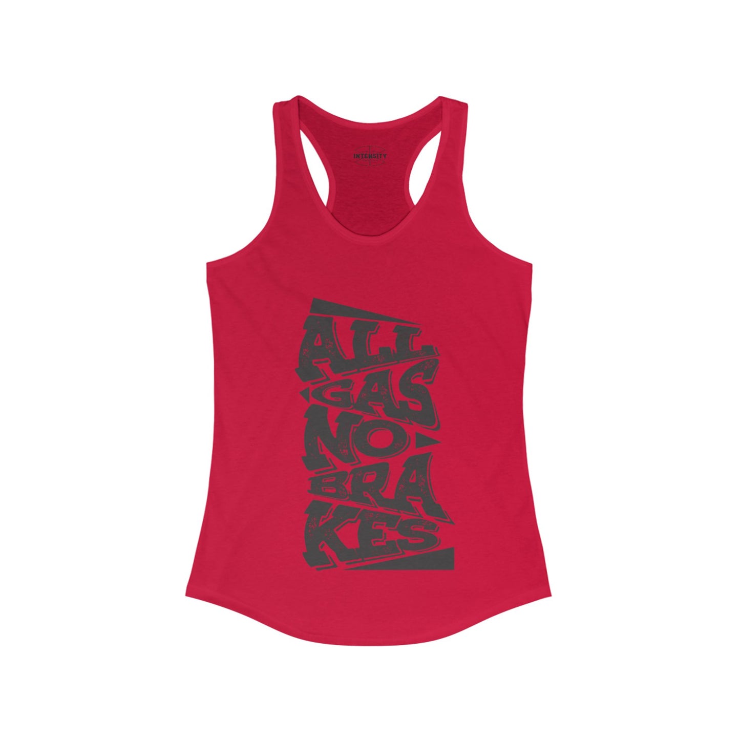 Women's Tank Top - All Gas No Breaks (Black)