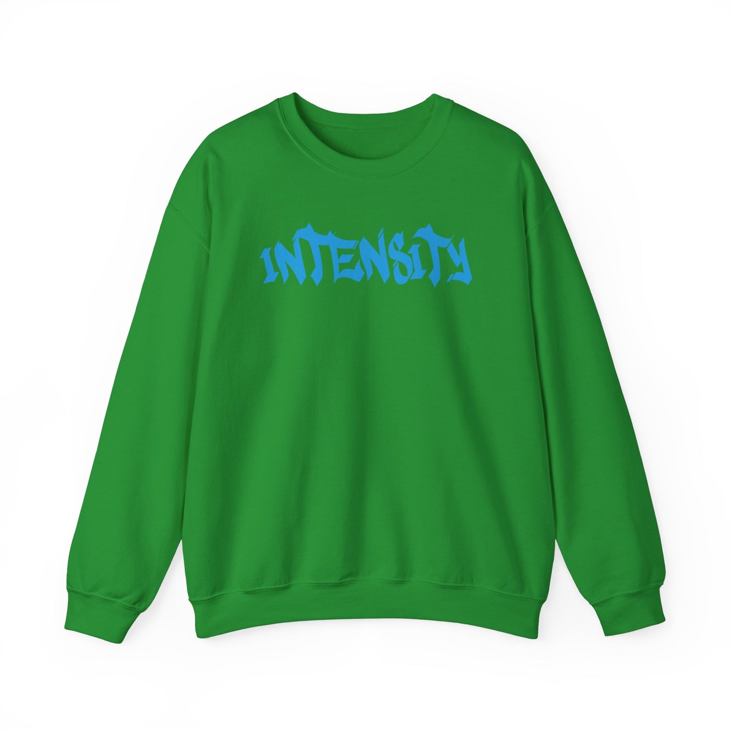 Women's "INTENSITY" Crewneck Sweatshirt (Baby Blue)