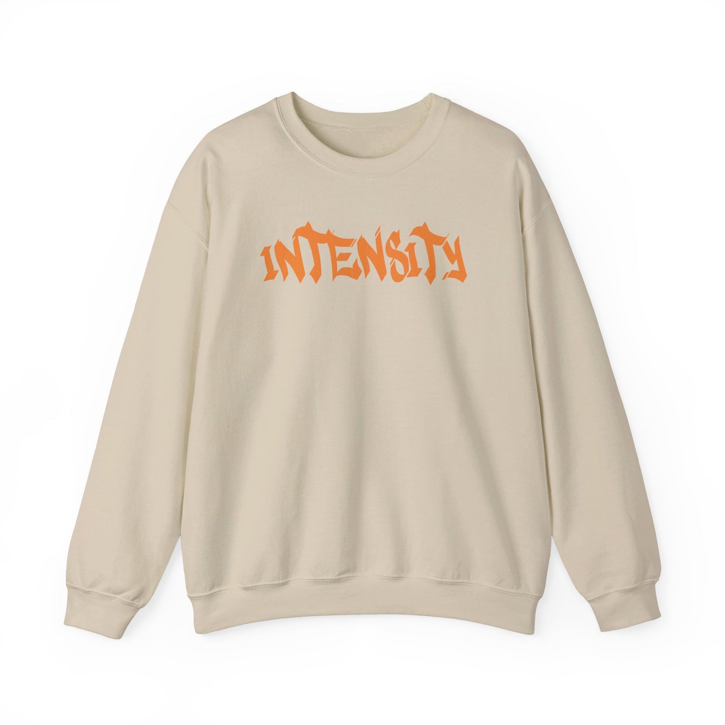 Women's "INTENSITY" Crewneck Sweatshirt (Orange)