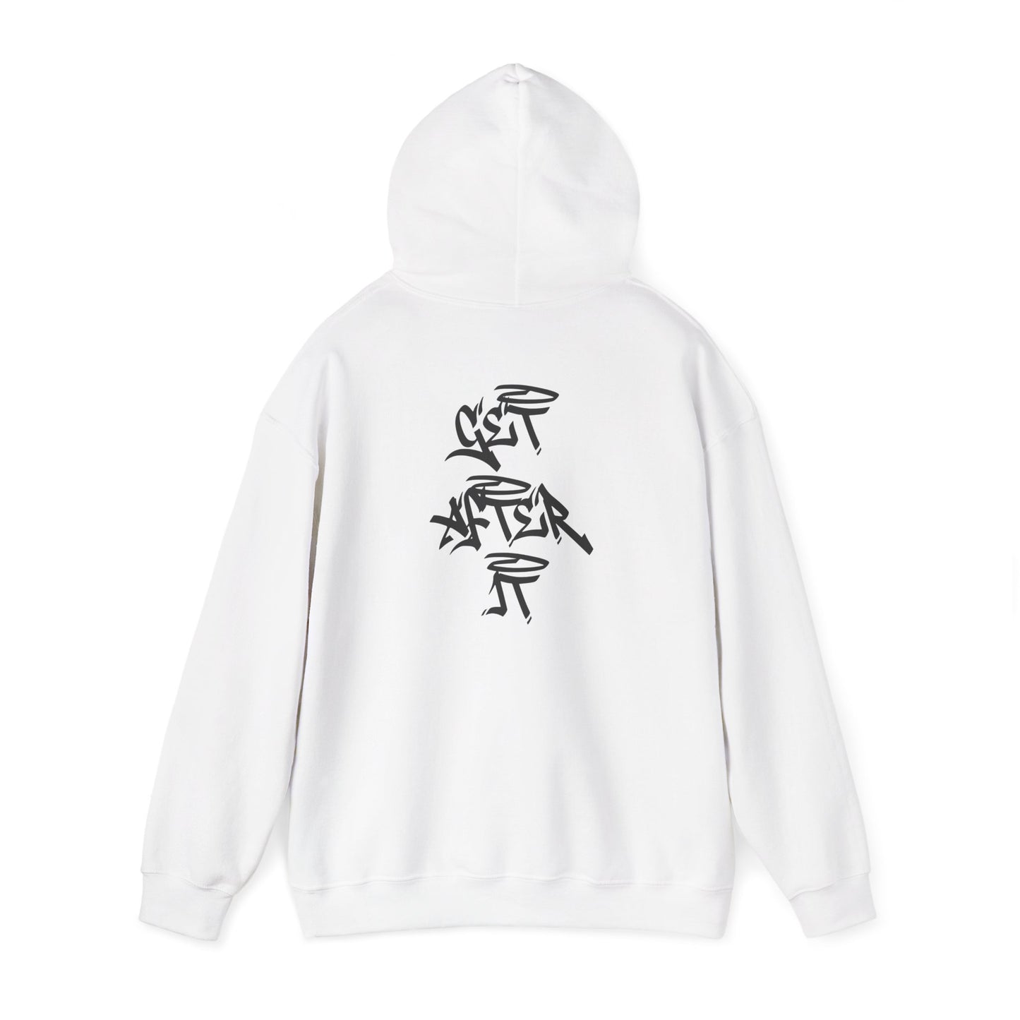 Women's "Get After It" - V2 Heavy Hoodie (Black)