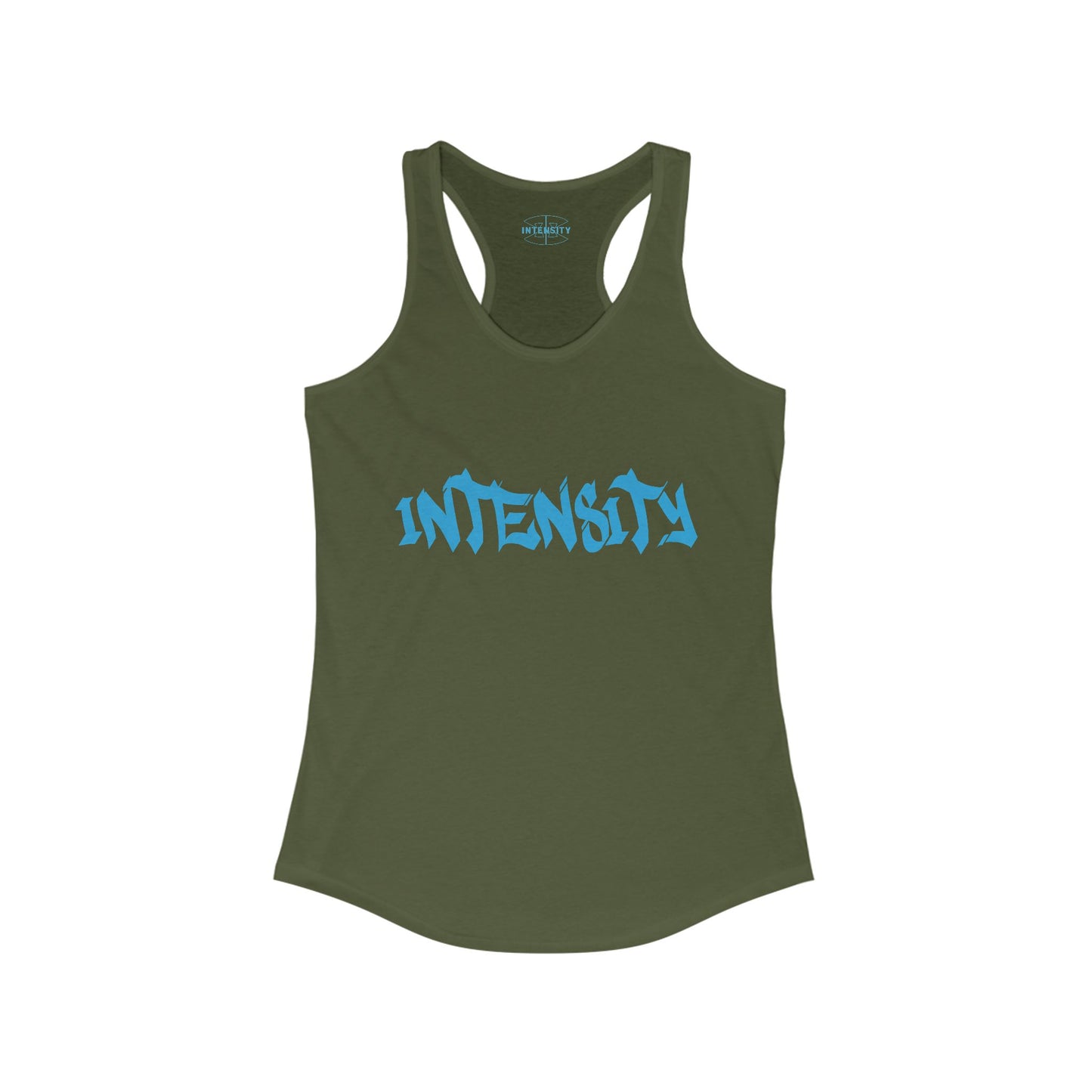 Women's "INTENSITY" Women's Tank Top (Baby Blue)