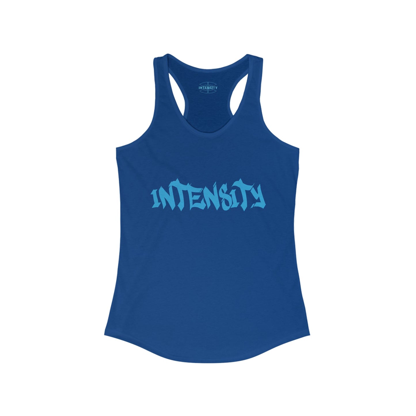 Women's "INTENSITY" Women's Tank Top (Baby Blue)