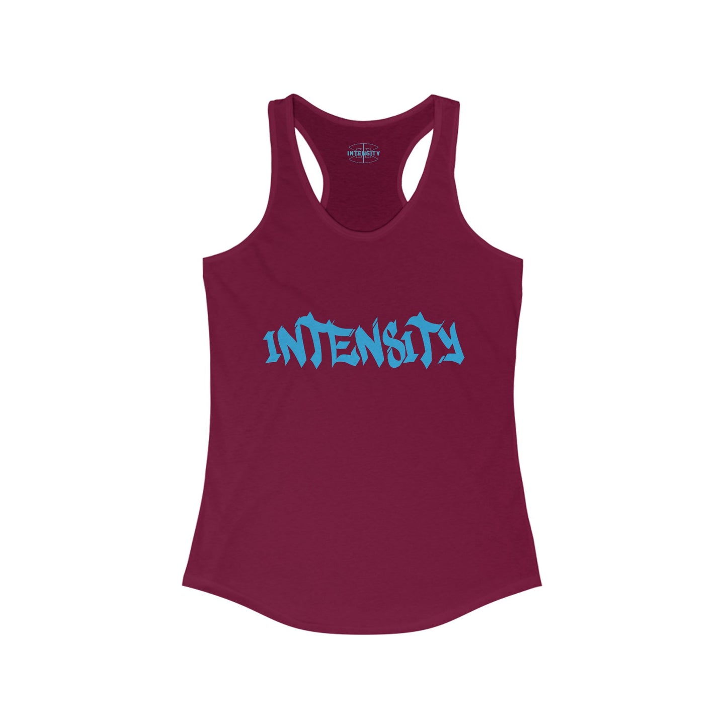 Women's "INTENSITY" Women's Tank Top (Baby Blue)