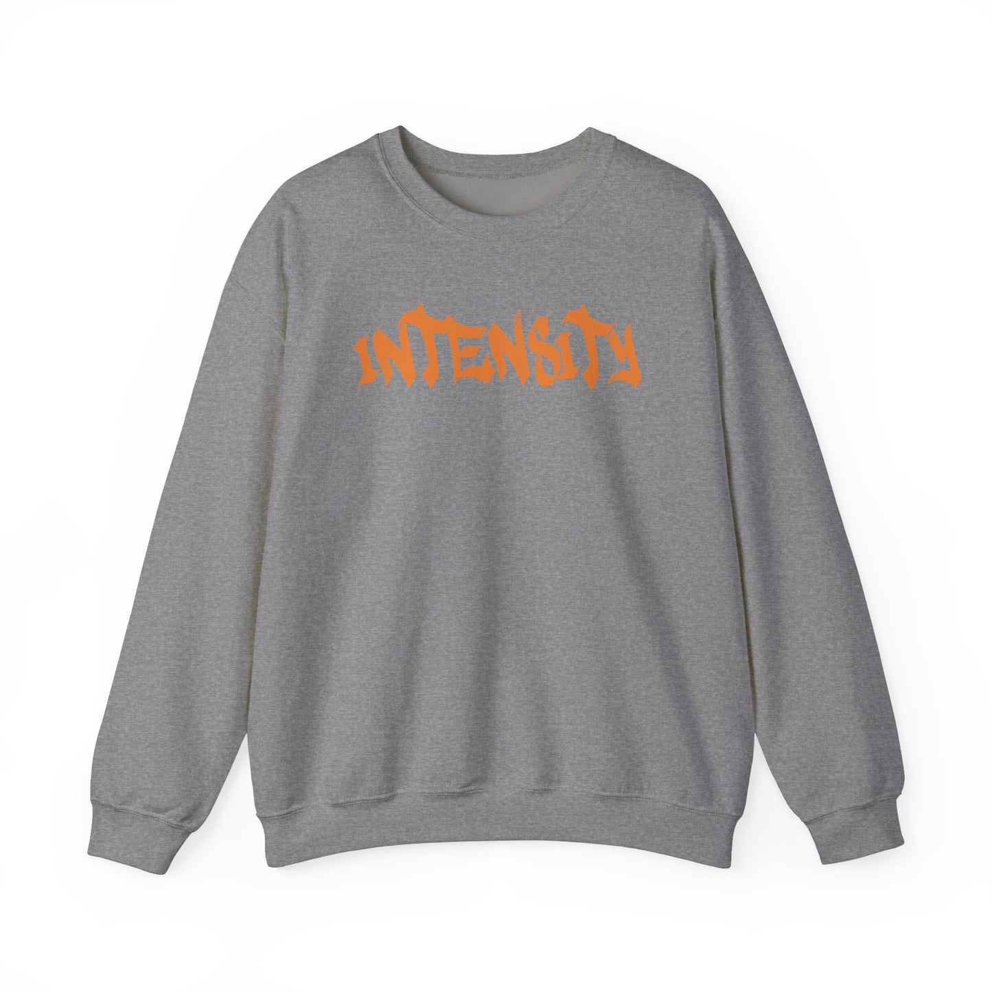 Men's "INTENSITY" Crewneck Sweatshirt (Orange)