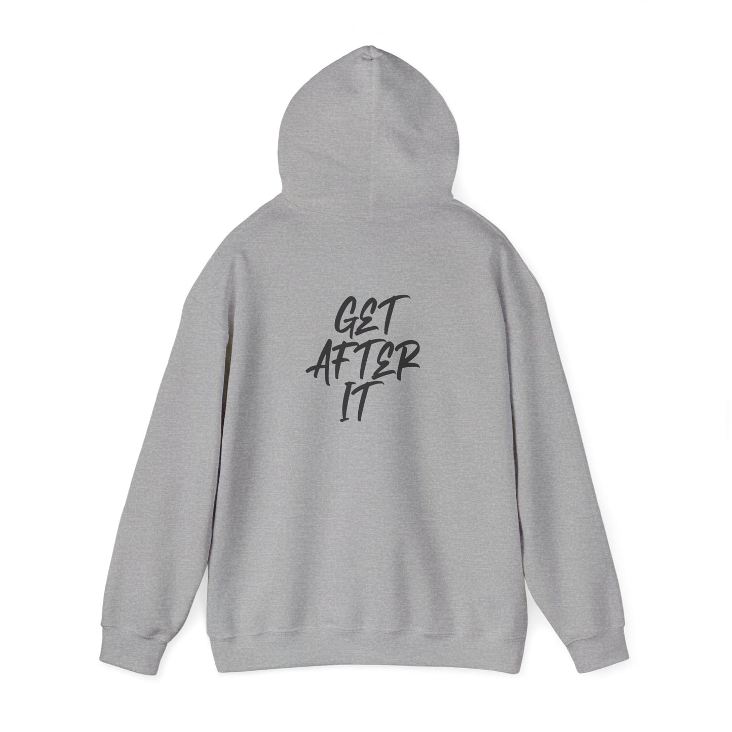Women's "Get After It" V1 Heavy Hoodie (Black)