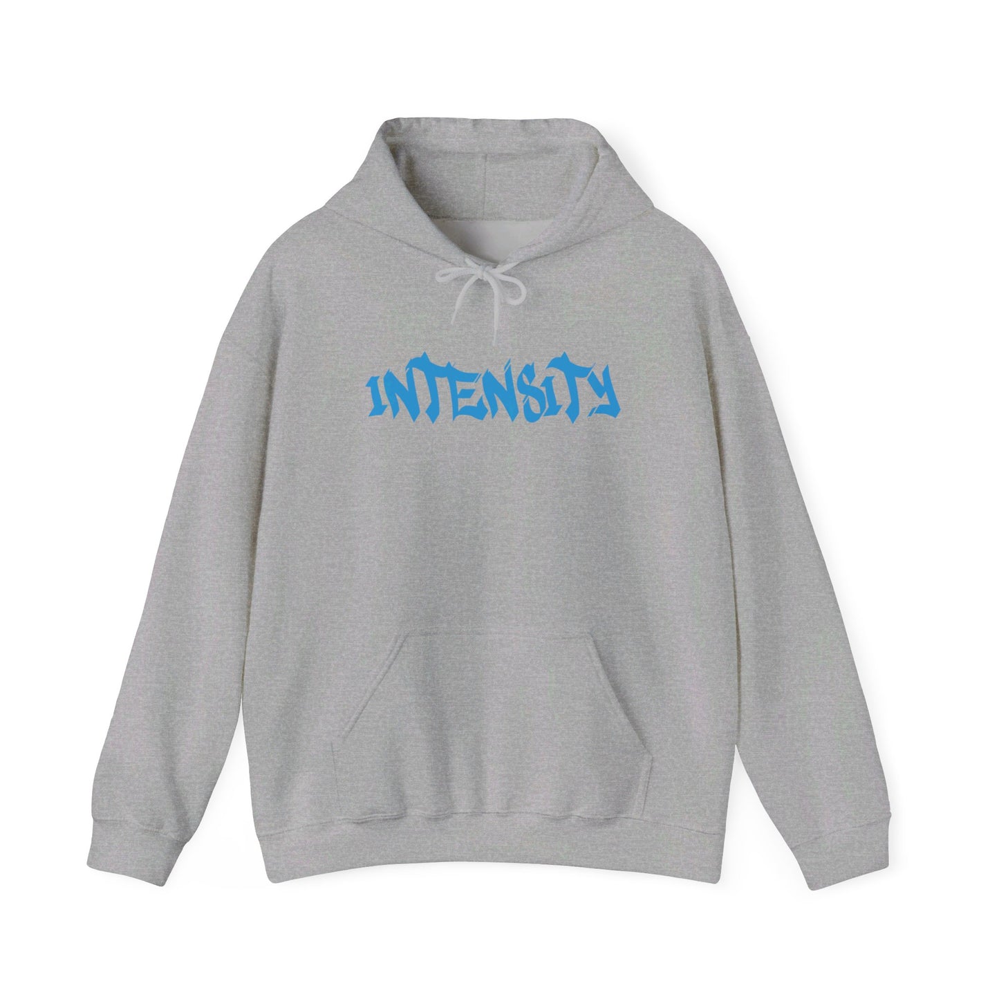 Men's "INTENSITY" Heavy Hoodie (Baby Blue)