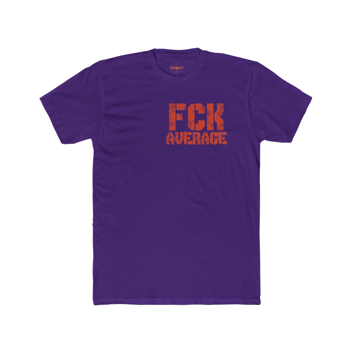 Women's "FCK Average" Shirt (Orange)