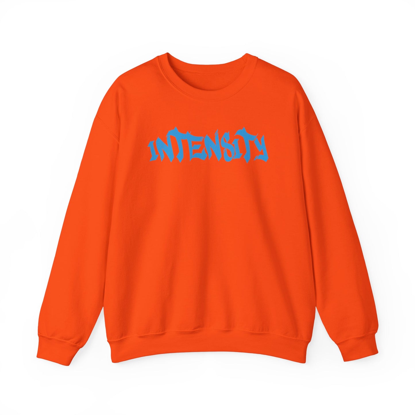 Women's "INTENSITY" Crewneck Sweatshirt (Baby Blue)