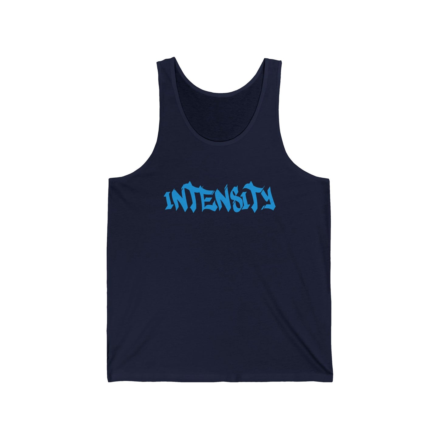 Men's "INTENSITY" Jersey Tank (Baby Blue)