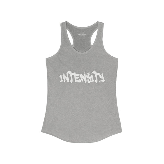 Women's "INTENSITY" Women's Tank Top (White)