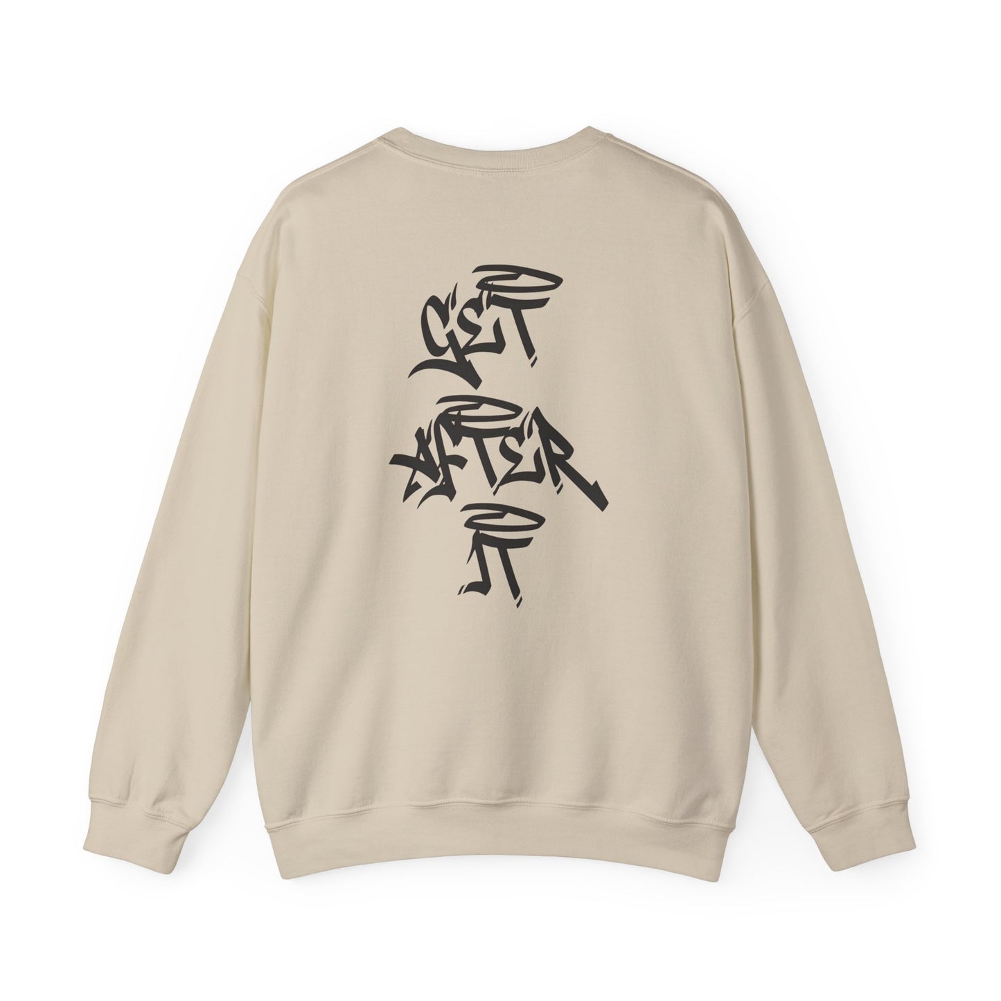 Men's "Get After It" - V2 Crewneck (Black)