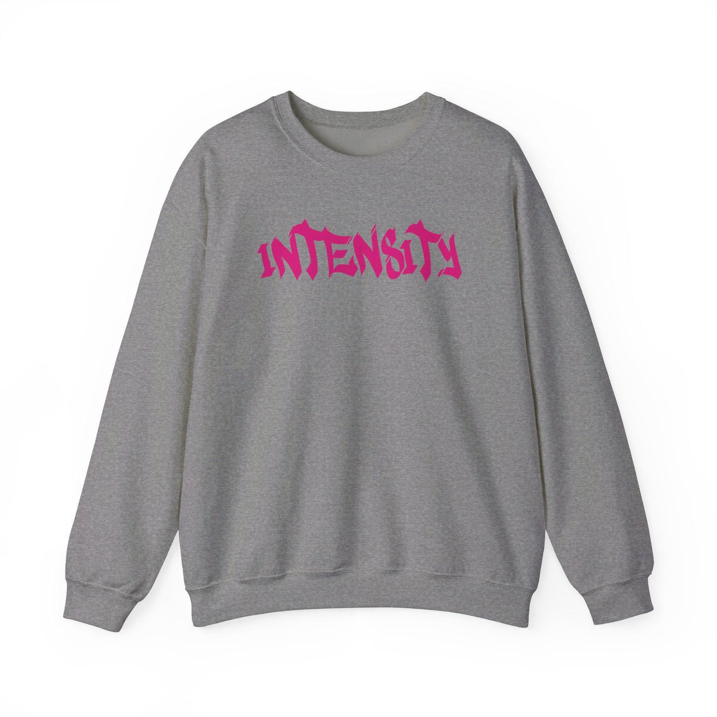 Men's "INTENSITY" Crewneck Sweatshirt (Hot Pink)