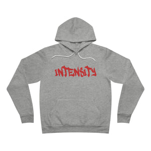 Open image in slideshow, Men&#39;s &quot;INTENSITY&quot; Regular Hoodie (Red)
