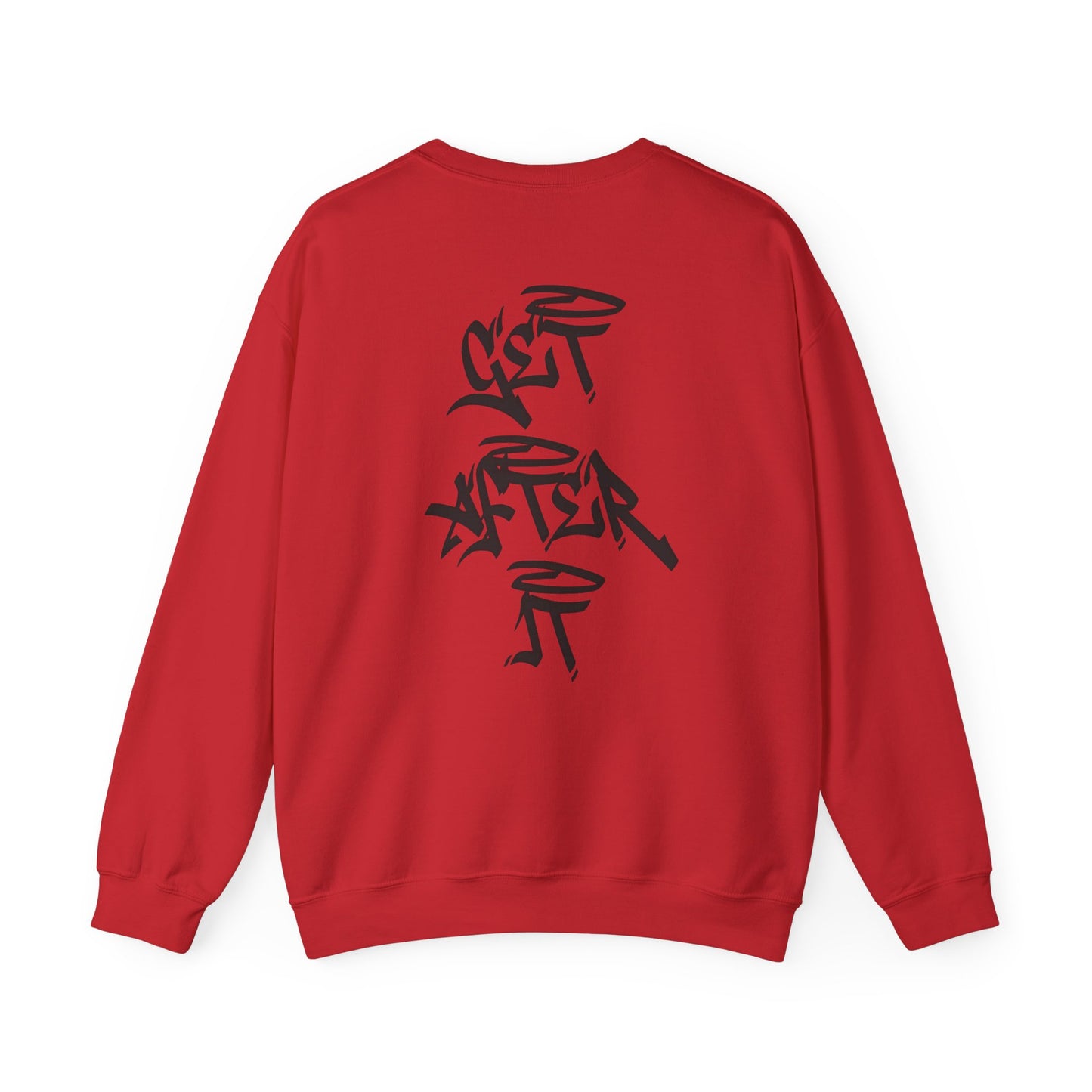 Women's "Get After It" - V2 Crewneck (Black)