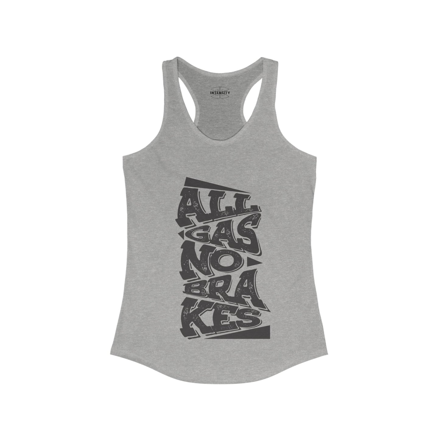 Women's Tank Top - All Gas No Breaks (Black)