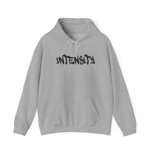 Men's "INTENSITY" Heavy Hoodie (Black)