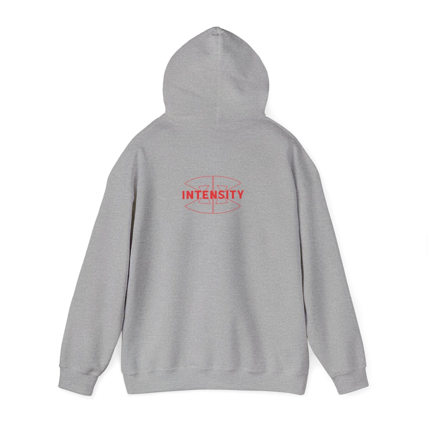 Men's "INTENSITY" Heavy Hoodie (Red)