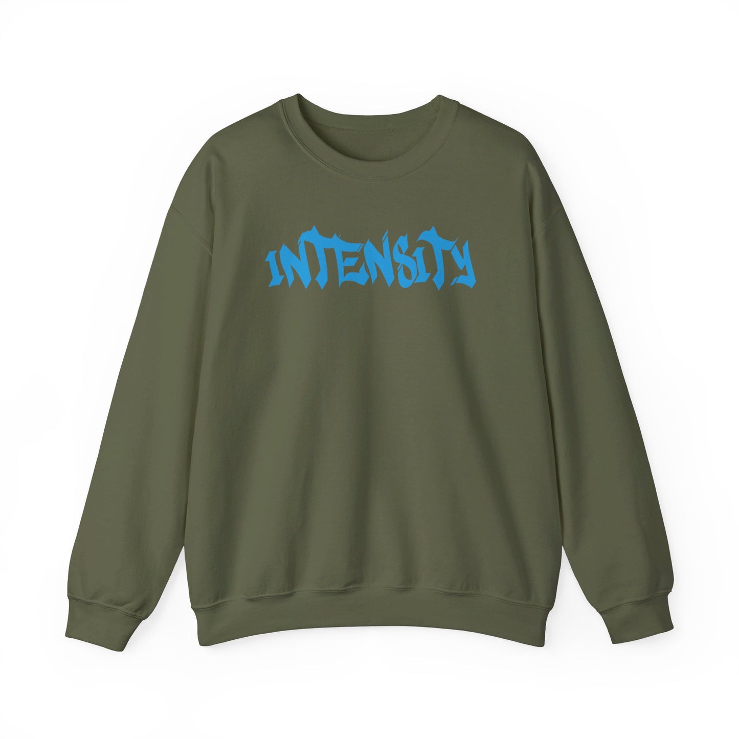 Men's "INTENSITY" Crewneck Sweatshirt (Baby Blue)