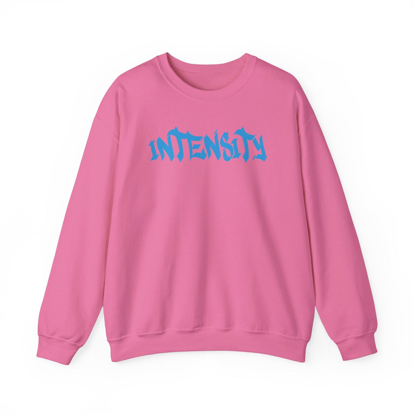 Women's "INTENSITY" Crewneck Sweatshirt (Baby Blue)