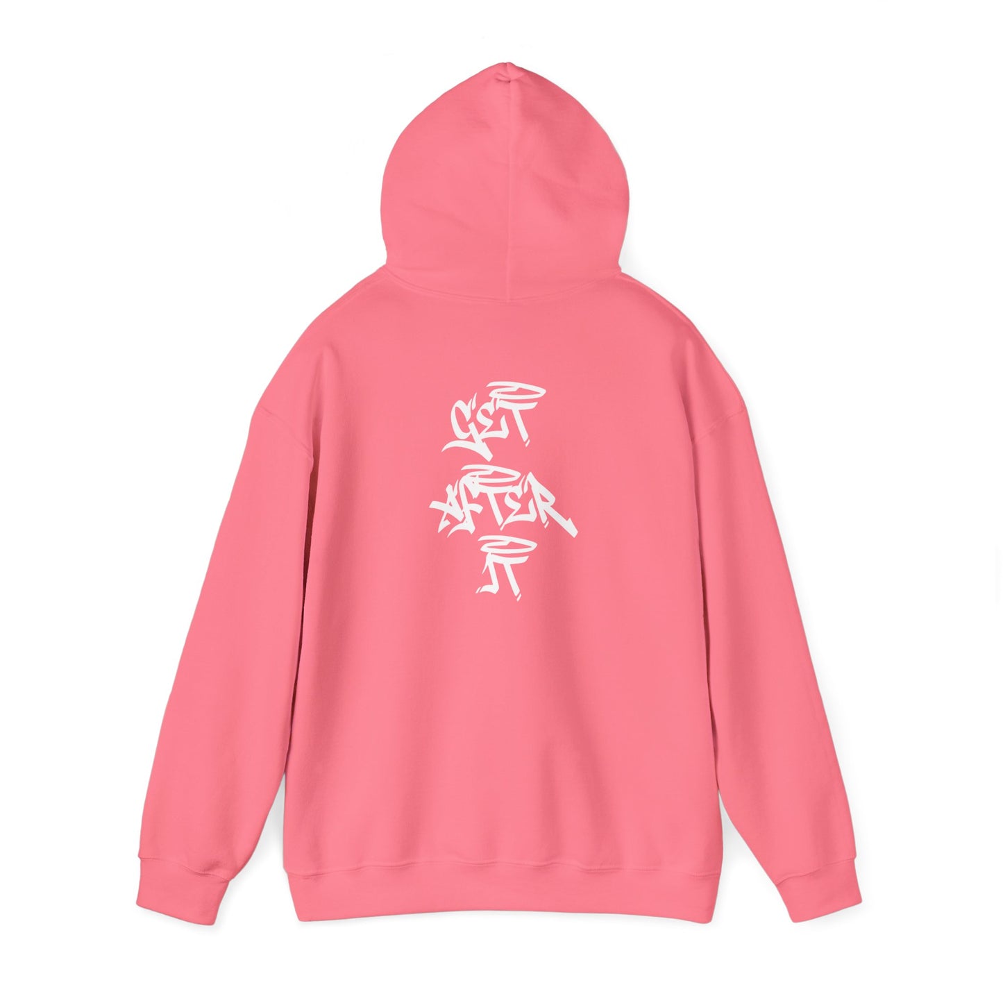 Women's "Get After It" - V2 Heavy Hoodie (White)
