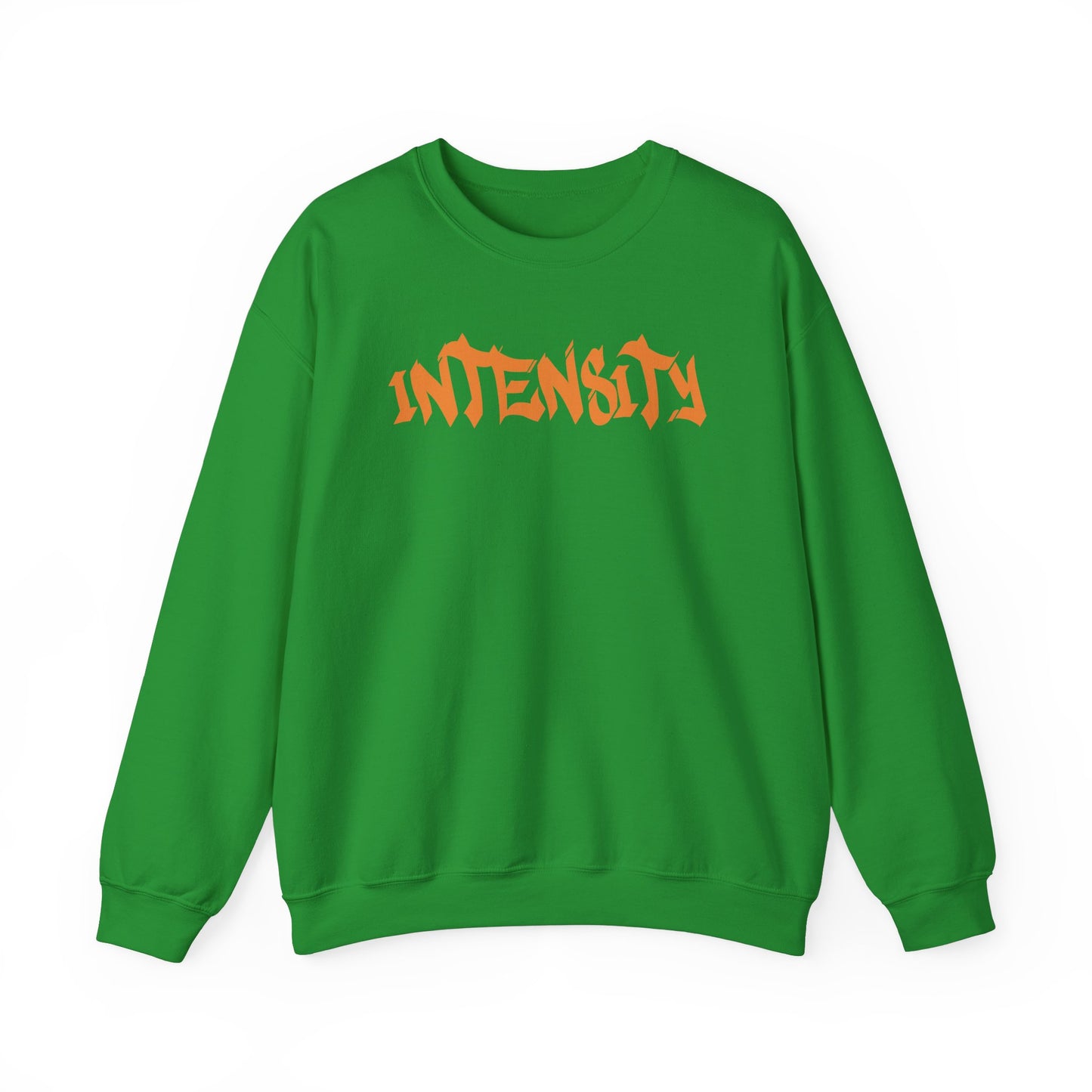 Women's "INTENSITY" Crewneck Sweatshirt (Orange)