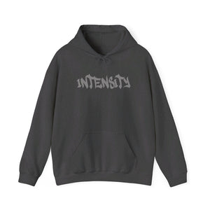 Open image in slideshow, Men&#39;s &quot;INTENSITY&quot; Heavy Hoodie (Grey)
