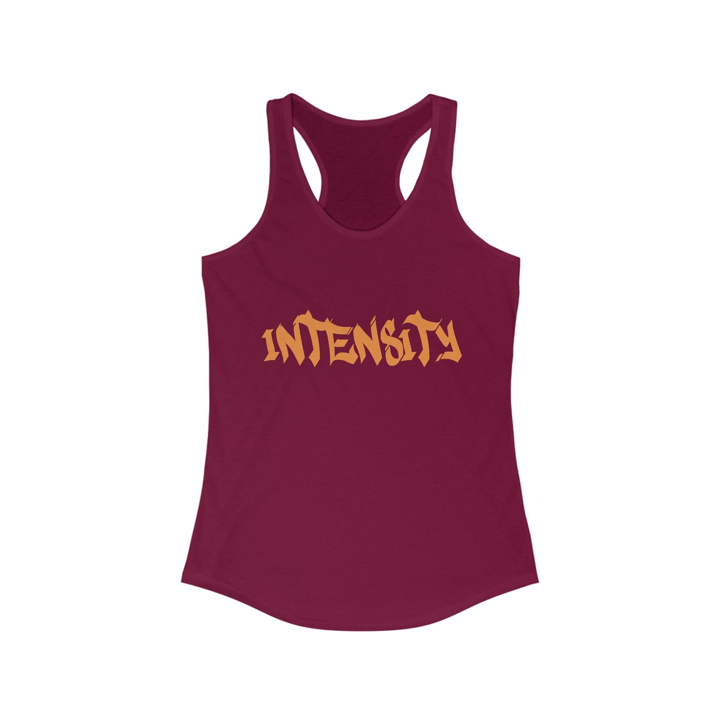 Women's "INTENSITY" Tank Top (Orange)