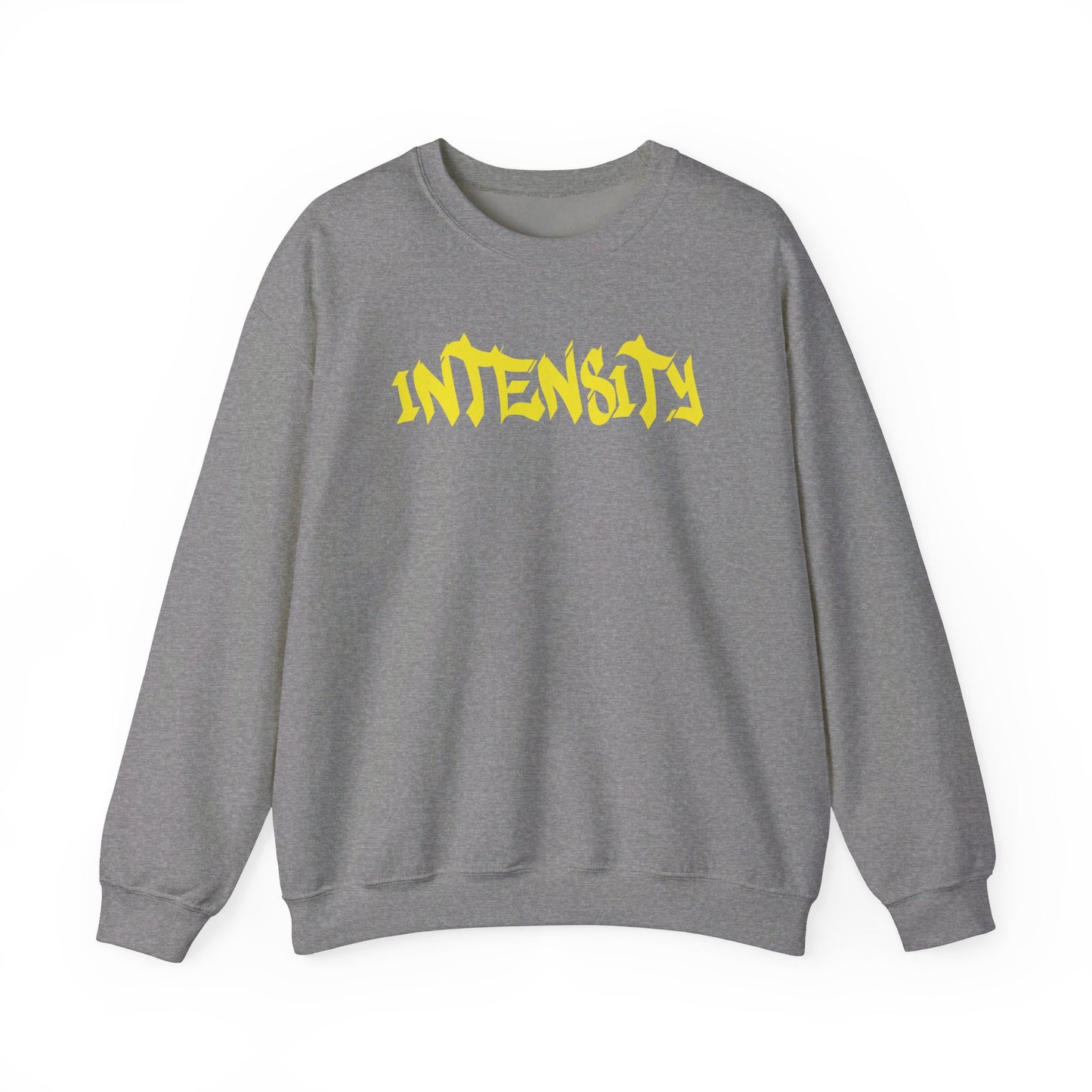 Men's "INTENSITY" Crewneck Sweatshirt (Yellow)