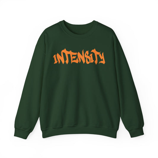 Men's "INTENSITY" Heavy Blend™ Crewneck Sweatshirt (Orange)