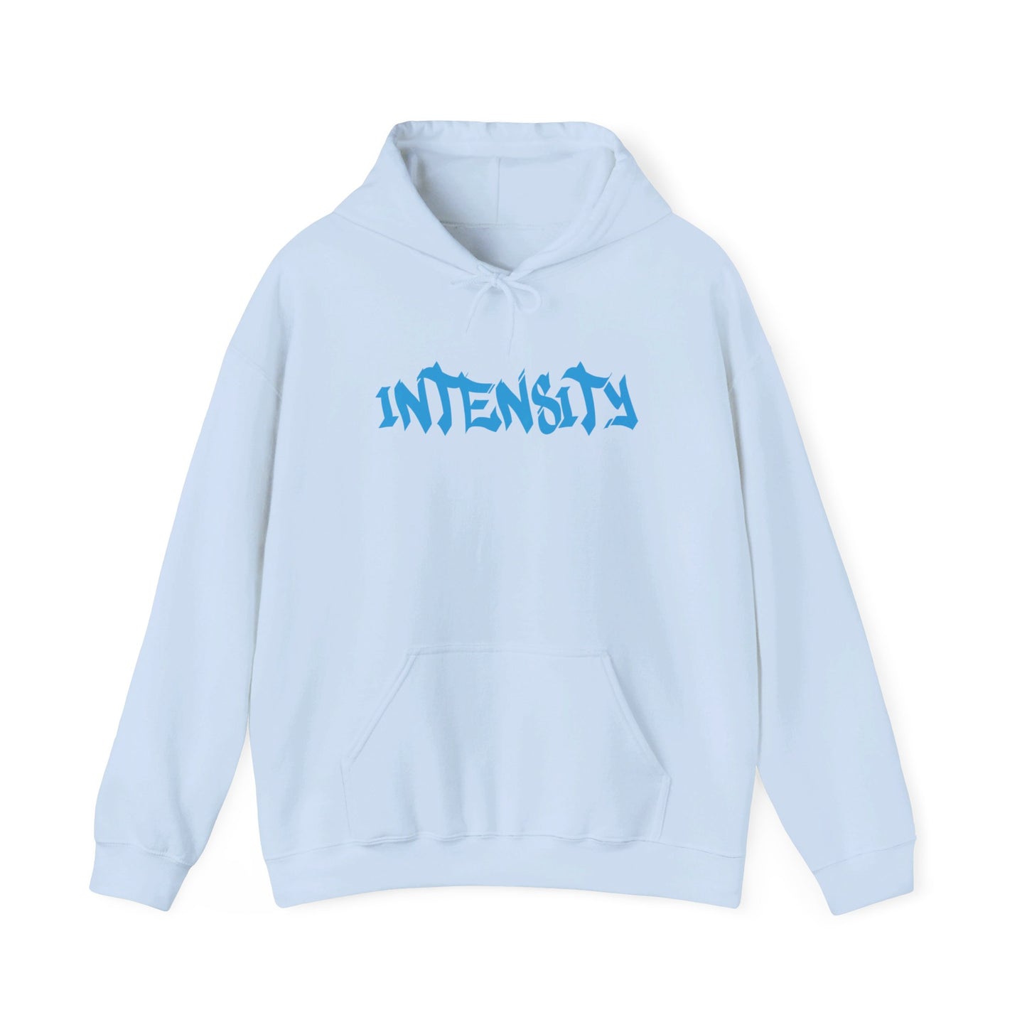 Men's "INTENSITY" Heavy Hoodie (Baby Blue)