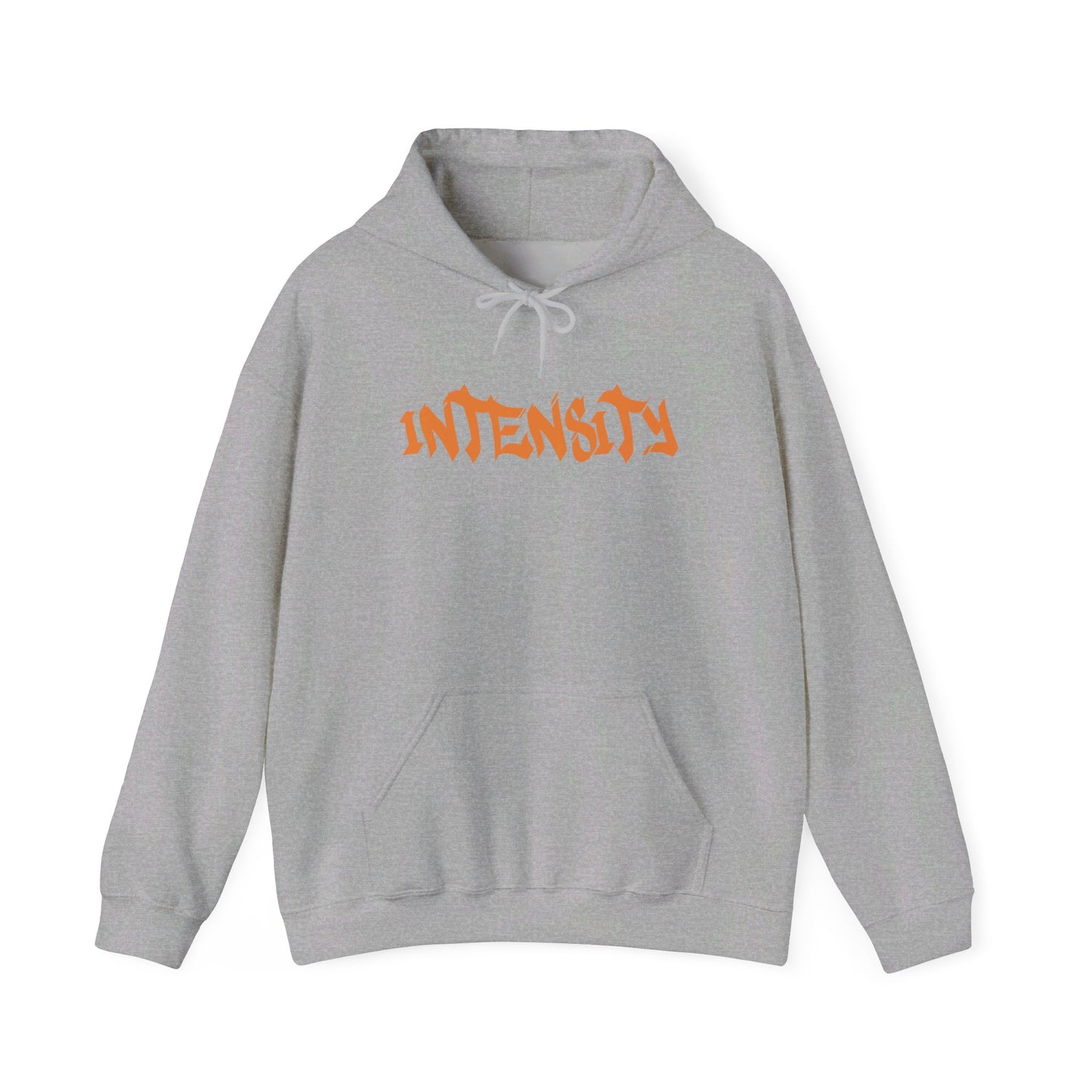 Men's "INTENSITY" Heavy Hoodie (Orange)