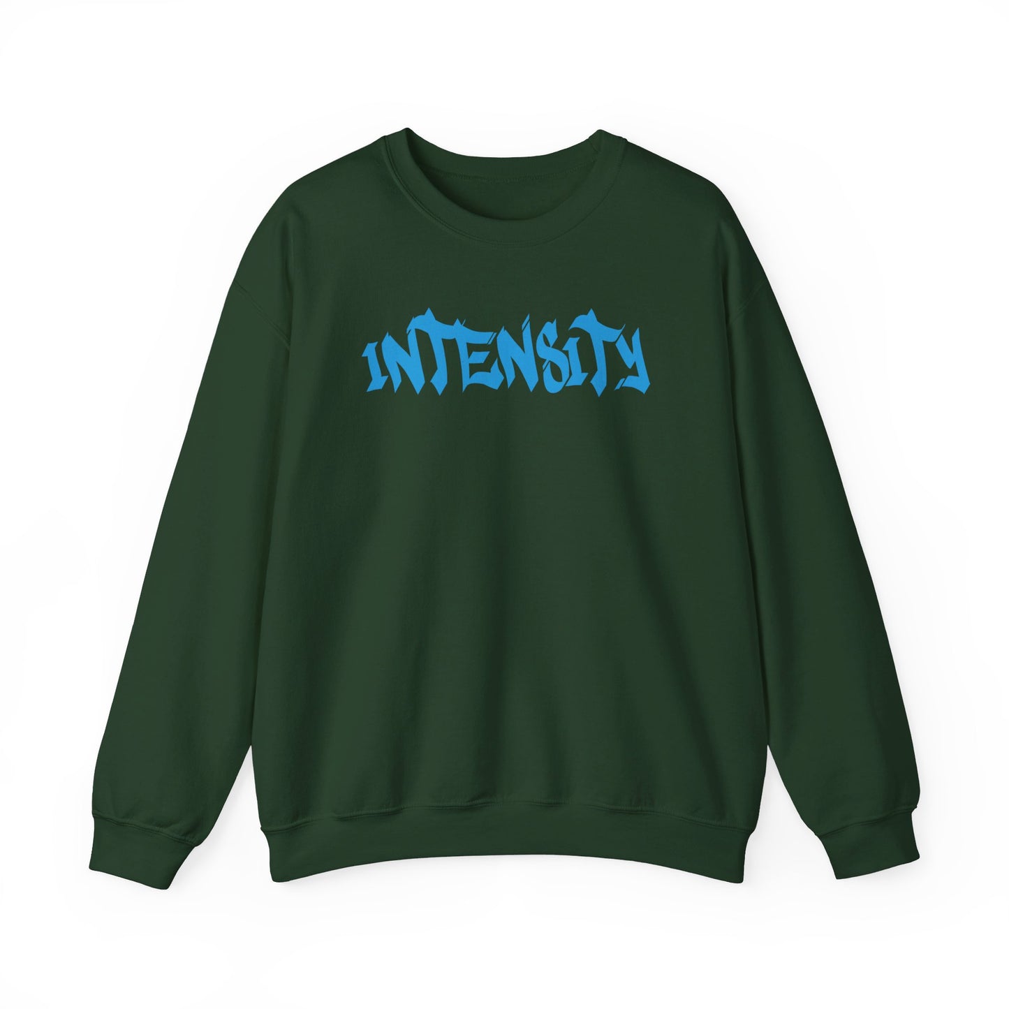 Women's "INTENSITY" Crewneck Sweatshirt (Baby Blue)